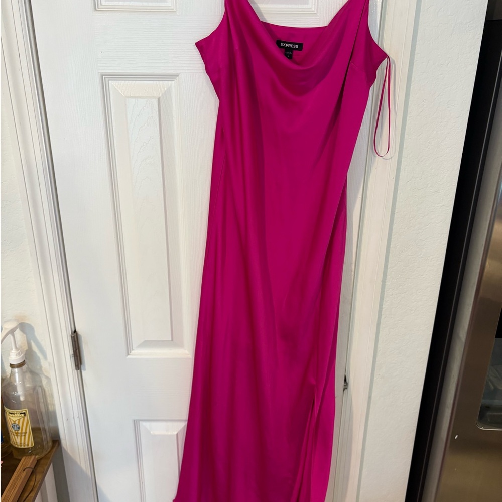 SOLD - Express Pink Maxi Dress